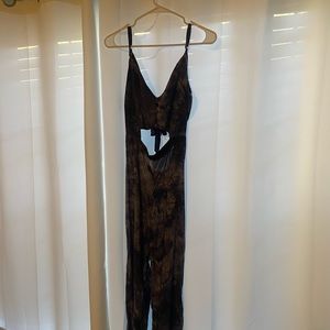 Wild Honey Tie Die Jumpsuit